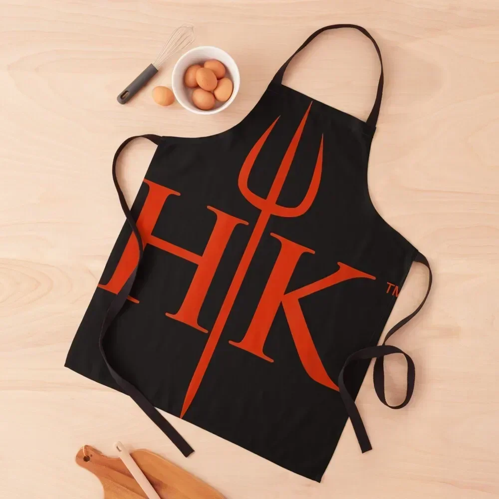 

Official red hell's kitchen logo Apron Chef Accessory christmas 2025 For Cooking Cooking Apron