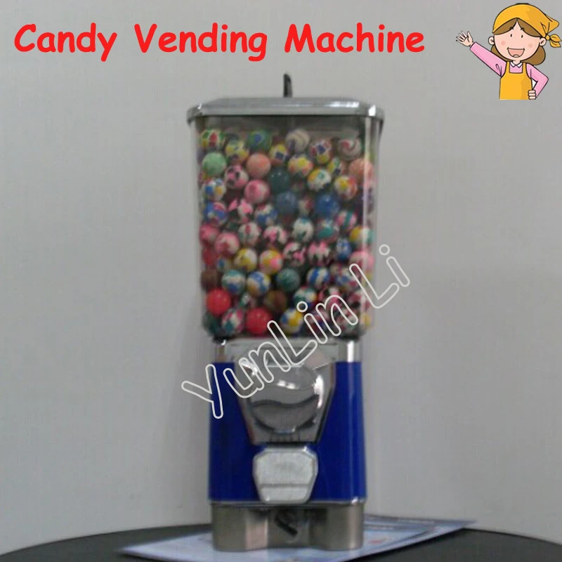 Commercial Candy Vending Machine Toy Capsule/ Bouncing Ball Vending Machine Gumball Machine Candy Dispenser with Coin Box