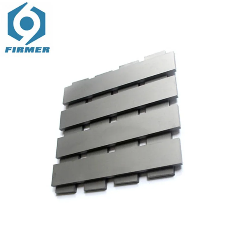 

100mm Length 5mm 6mm Thicknesses YG8 YG6 Tungsten Carbide Steel Bar Cemented Carbide Alloy Mold Flat Plate Blanks Stripe