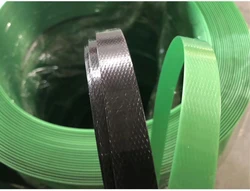 PP Machine Hot Melt Packing Tape Green color Belt Strapping Fixed Braid Rope Building Material Wood Goods Logistics Tray 5kg