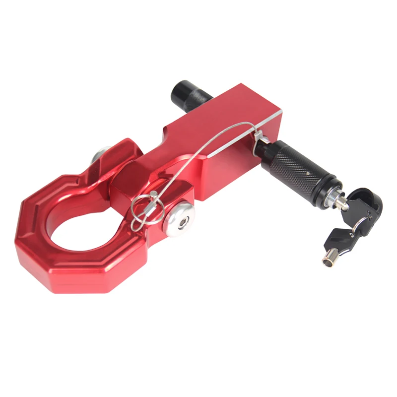 Hot Sales High Quality 7075 Aluminum 15Ton Trailer Shackle Arm Square Tube & Tow Hook  Parts  Accessories