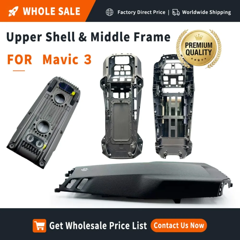 Wholesale Upper Shell & Middle Frame for Mavic 3  Replacement Body Housing Set - In Stock Repair Parts, Ask for Bulk Discount