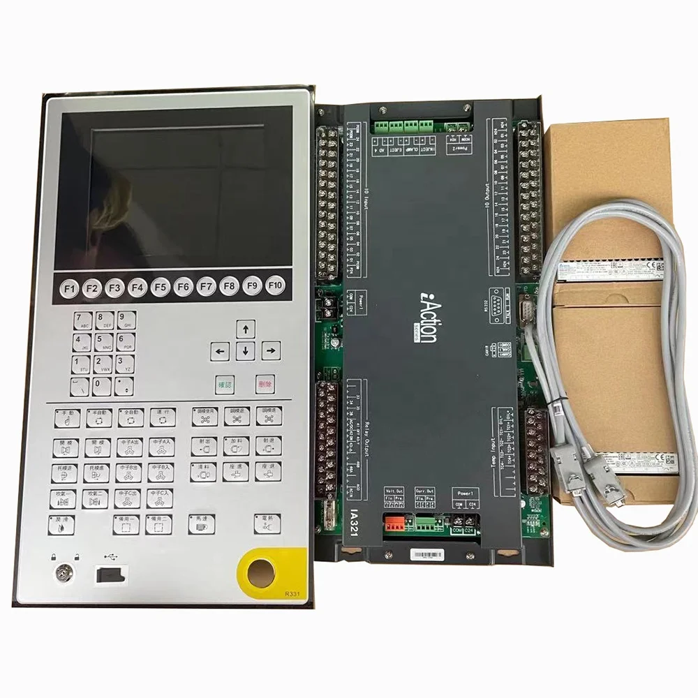 

Ningbo EST controller IA321 PLC with 8 inches display, A321 and A621 controller for All-electric injection molding machine