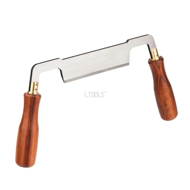 

Tree Peeling Knife Carpenter Edge Trimming HSS Straight Draw Knife Woodworking Handmade Bark Scraper Making Blank Shovel Planer