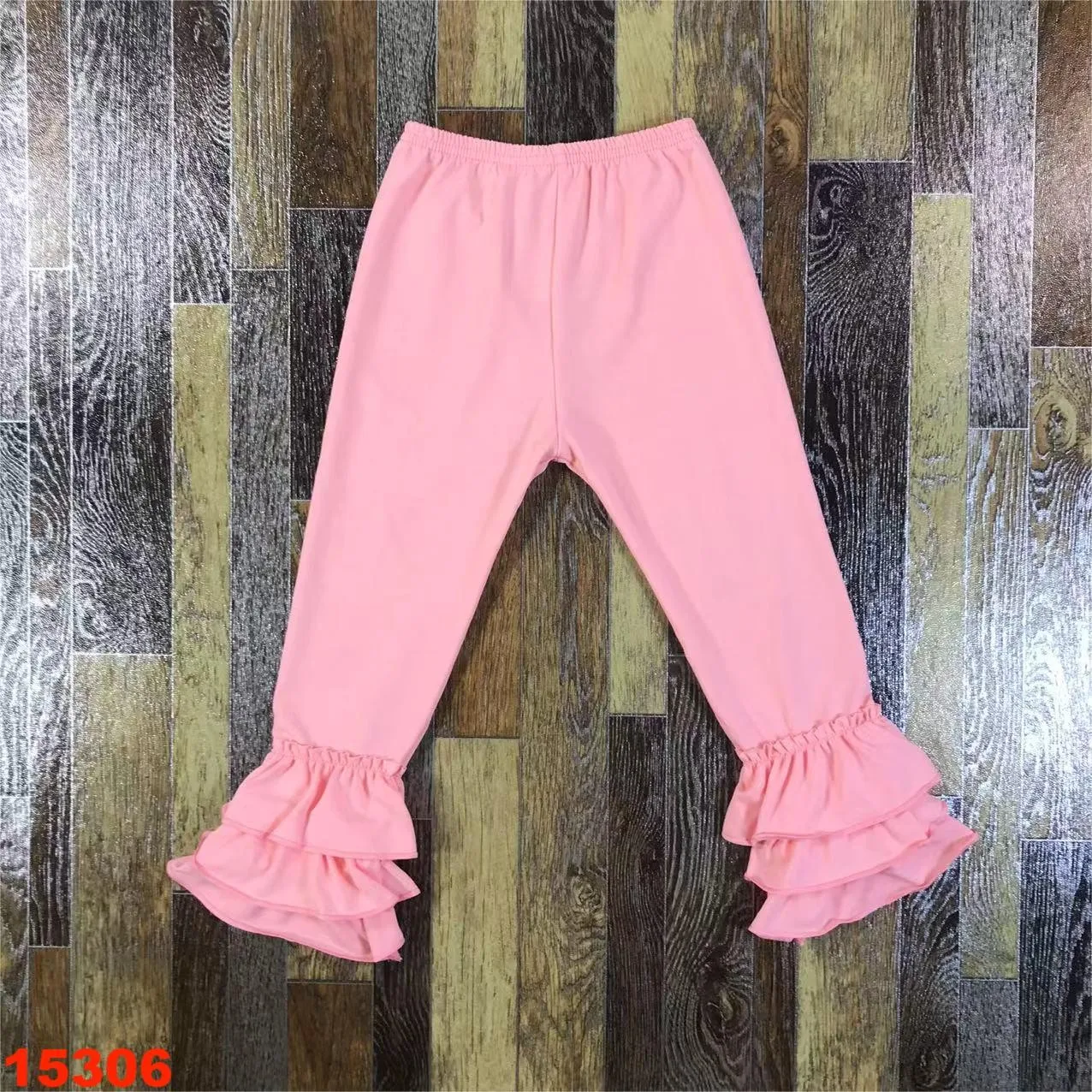 New  Boot cut Baby Girls bluey Mermaid Holographic Spandex Trousers Kids Children Toddler Bell Bottom Pants Infant Soft Clothing