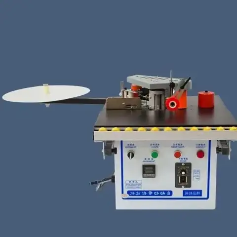 ADWAN Portable Edge Bander – 110V, 1200W, Pure Copper Motor – Adjustable Speed 5–10 M/min, 1000ml Glue Tank – Handheld Or Benchtop Use