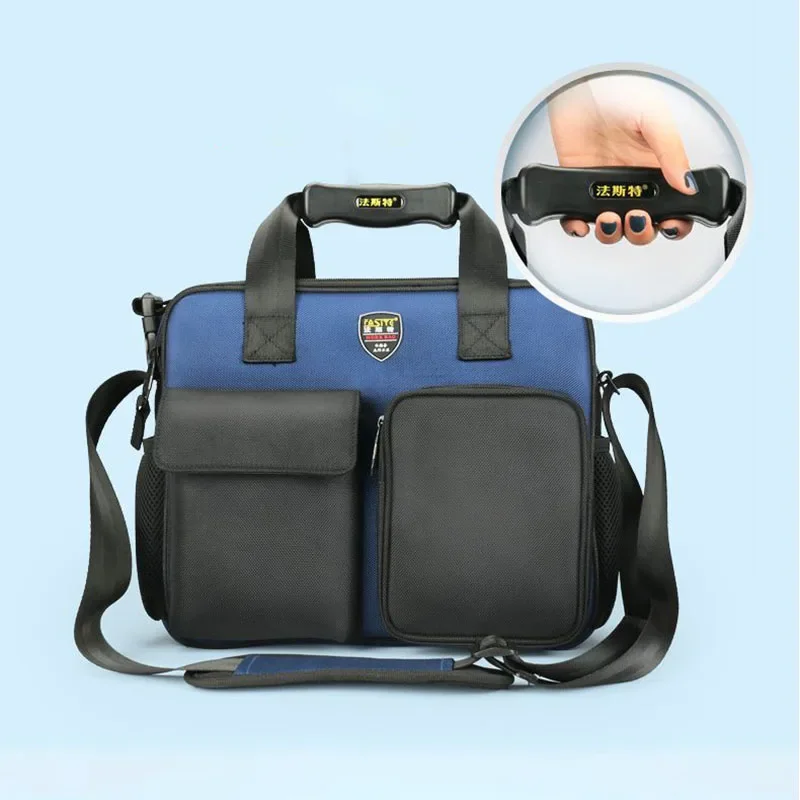 Electrician 600D Tool Bag Portable Canvas Classic Kit Multifunctional Repair Equipment Organizer Hardware Store Accessories