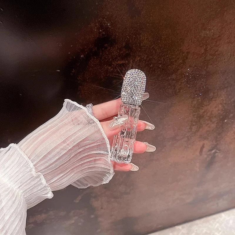 Light luxury perfume decant bottle, portable and exquisite10mlEmpty high-value glass spray bottle
