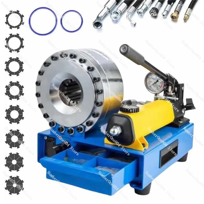 

Ручной станок для обжима труб 1.0 дюйма, малогабаритный обжимной станок для труб, портативный гидравлический инструмент для обжима взрывозащищенных маслопроводов