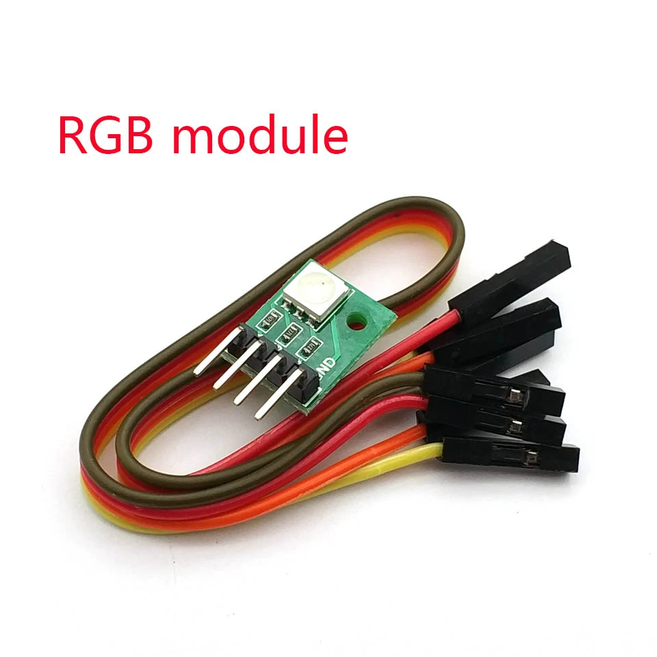 RGB LED Breakout Módulo para Arduino, Development Board, Aprendendo Acessórios, RGB