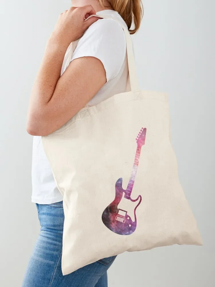 

Galaxy Electric Guitar vector Tote Bag shopper bags shopper bags for women Big bag custom tote bag