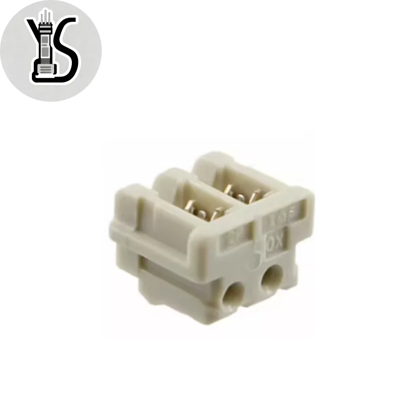 

100 шт. Оригинальный разъем 2-179694-2 для автомобильной электроники, 100% новый, 2-контактный, серый, гнездовой, с отверстиями для проводов