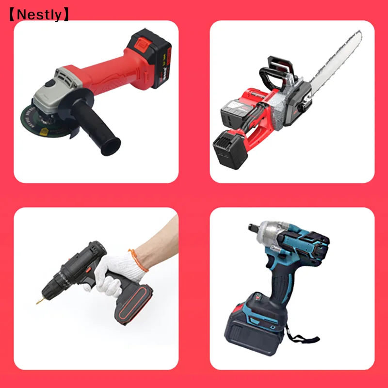 Mak 12/16.8/25V Lithium Battery Electric Screwdriver Rechargeable Cordless Electric Drill Large Capacity Battery Casing〔Nest〕 view 4
