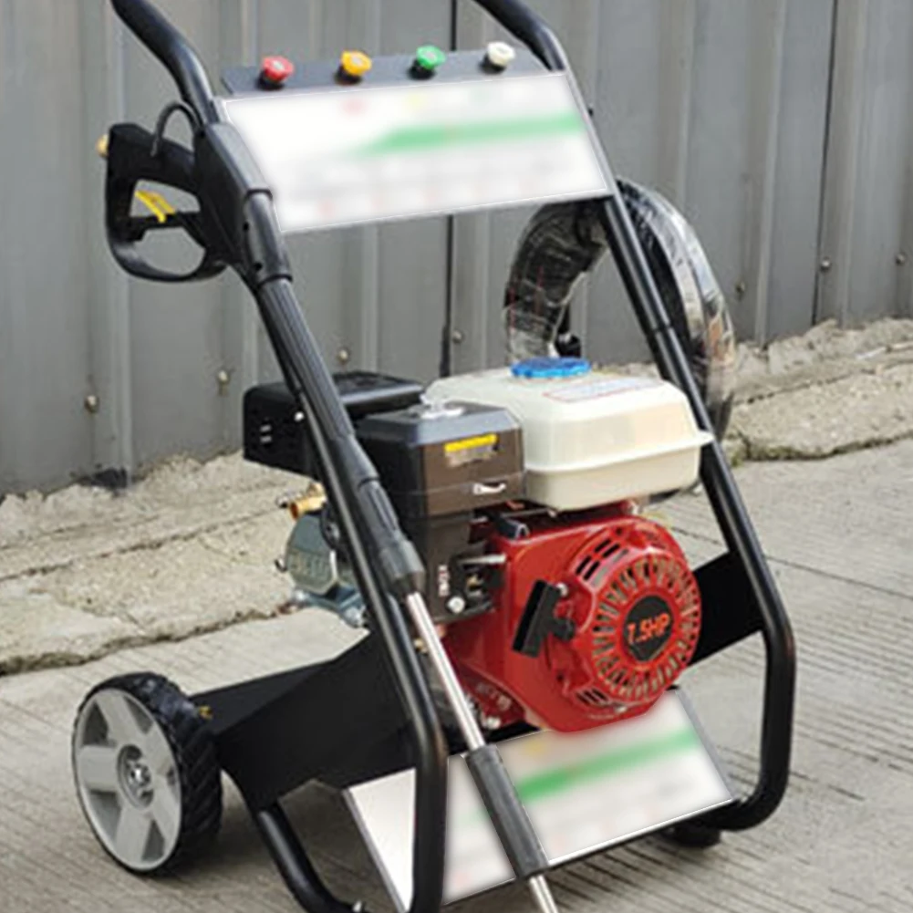 Pompa Pencuci Tekanan Horisontal P170 Pompa Pelat Miring Aluminium Aksesori Mesin Cuci Mobil Mesin Pembersih Tenaga Bensin