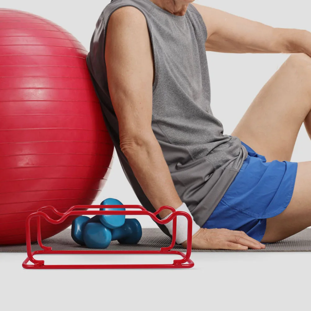 

Dumbbell Rack Iron Weight Storage Holder Durable Sturdy Weight Rack For Dumbbells Fitness Supply Gym Equipment