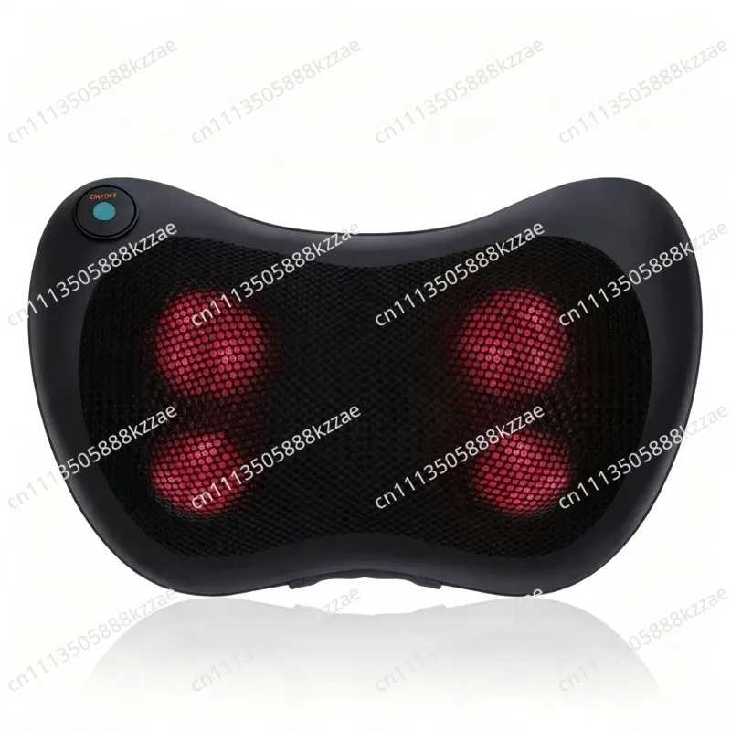 Intelligent Cervical Massage Pillow Red Light Heating Kneading Car Home Multifunctional Cervical Massager Waist Massager