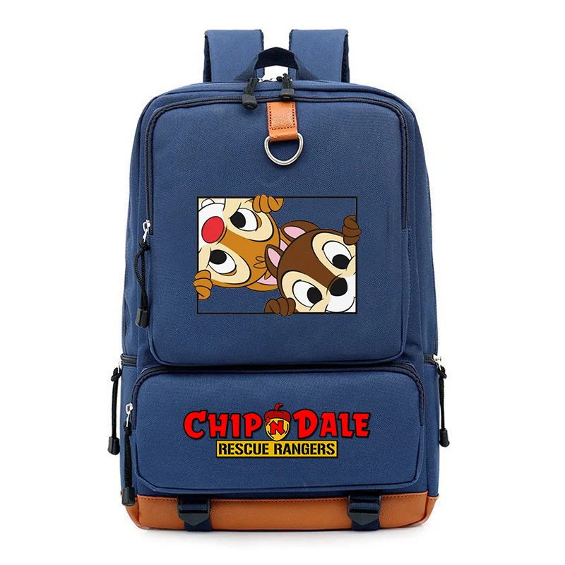 New Disney Cartoon Chip n Dale Backpacks For Boys Girls School Bags Rucksack Teenagers Children Daily Travel Backpack Mochila