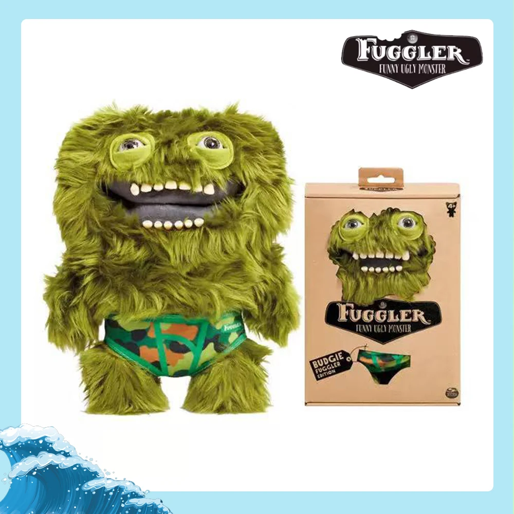 Fuggler Monster In Underpants Original Plush Toy Ugly Tooth Annoyed Alien Monster Fluffy Doll High Quality Birthday Gift 20-23Cm