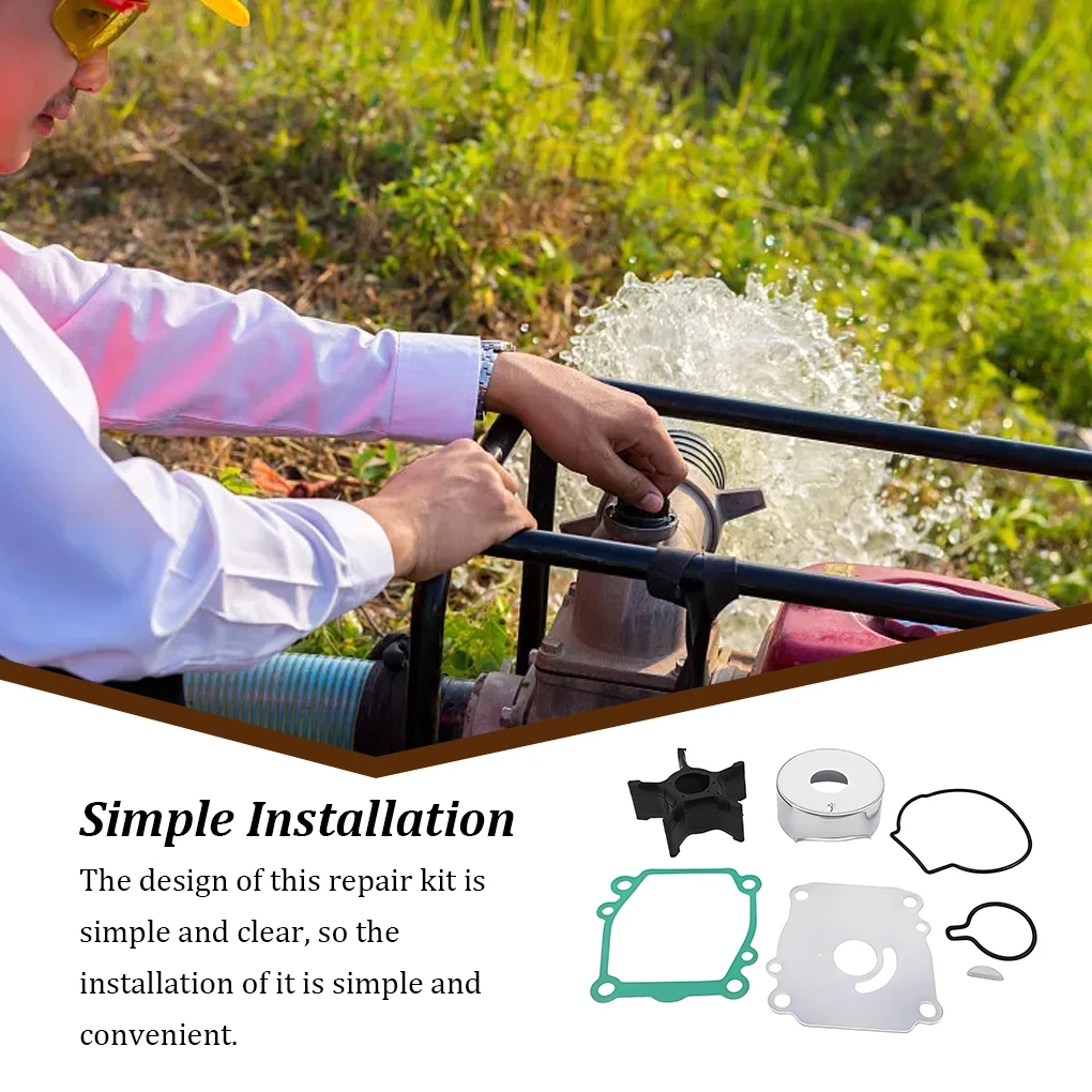 

Water Pump Impeller Professional Simple Installation Repair Kit Marine Boat Engine Part Repairing Shop Accessory