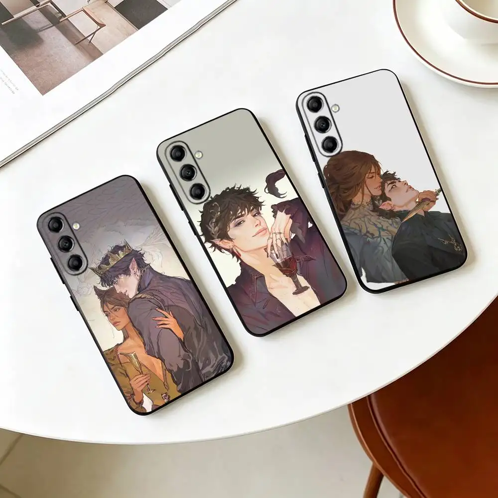 T-The Cruel Prince  Phone Case For Samsung Galaxy A73,A72,A71,A70,A53,A52,A51,Others Soft Black Cover