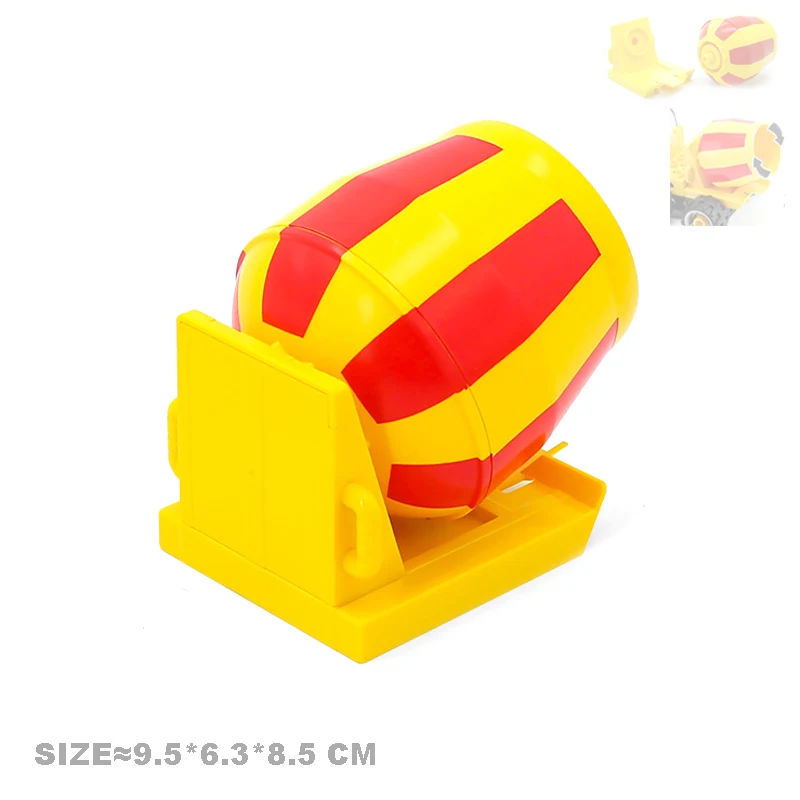 Mechanical Big Building Blocks Assemble Multifunction Spin Accessories Compatible Duplon DIY Technology Bricks Toys For Children