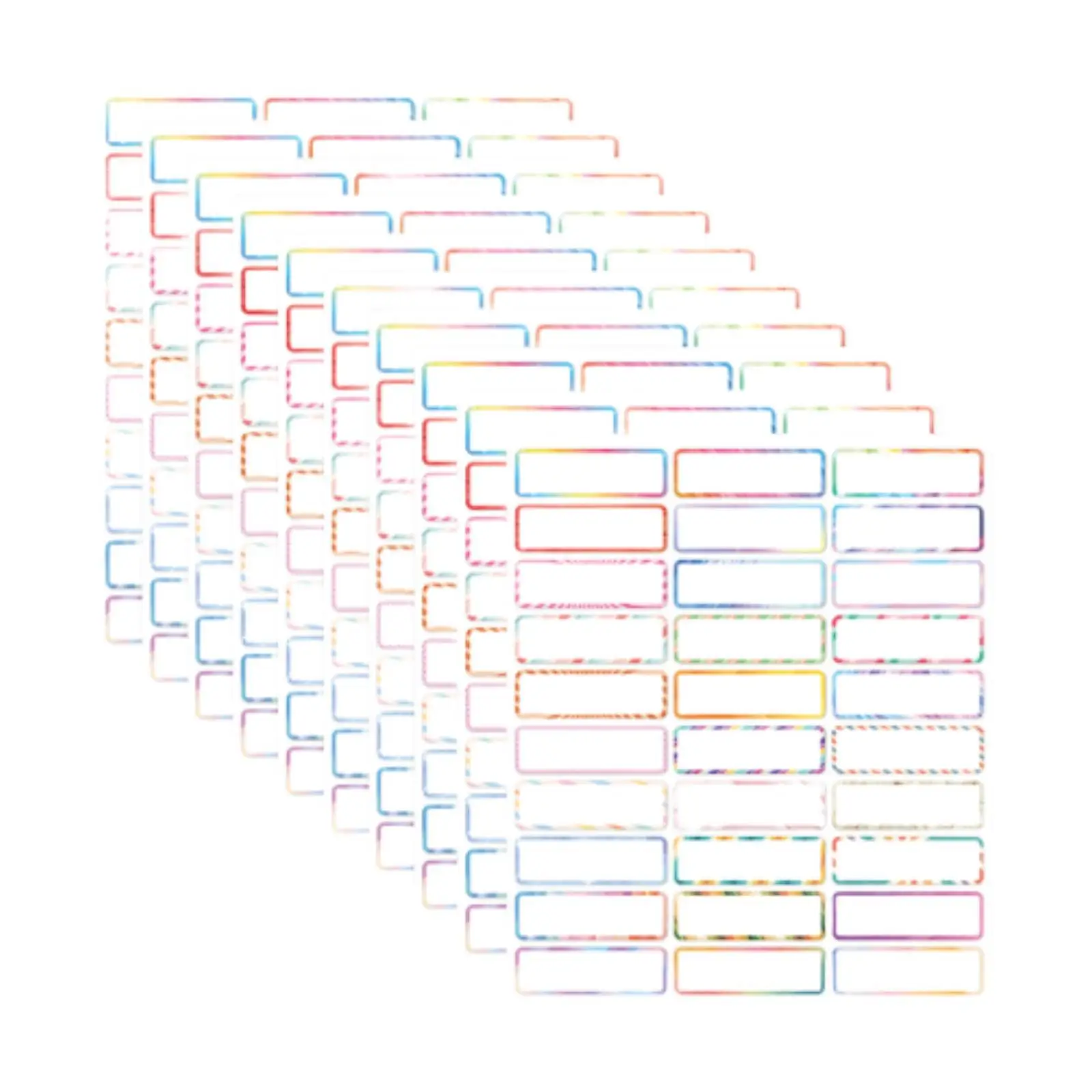 10x Name Stickers Name Tag Stickers for Student Kindergarten Invitations