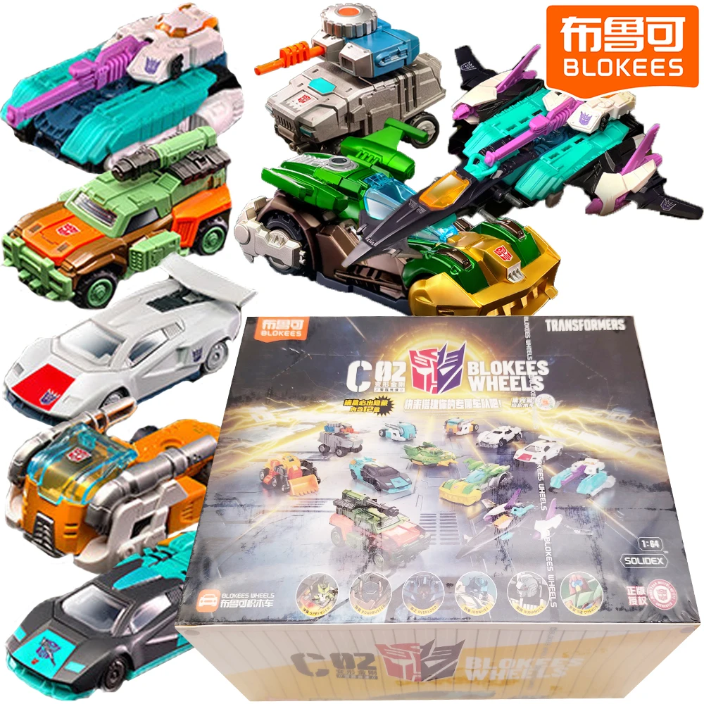 

New Official BLOKEES Transformers Trendy Blind Box American Sci-fi IP Creative DIY Assembly Model Toys Popular Gifts for Friends