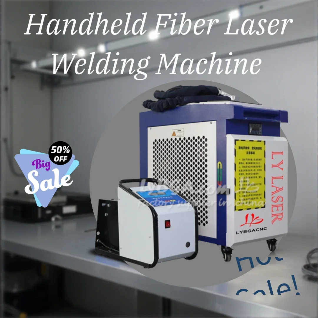 1500W Handheld 3 in 1 Fiber Laser Welding Cleaning Cutting Soldering Machine Portable 2 in 1 CNC Welder for  Metal Rust Removal