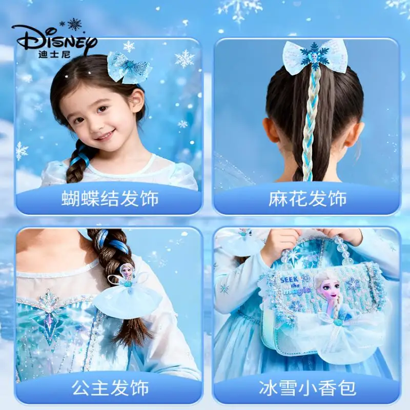 

Disney Genuine Crossbody Bags for Girls Cute Little Toy Boxes Birthday Christmas Gifts Action Figure Collectible Accessories