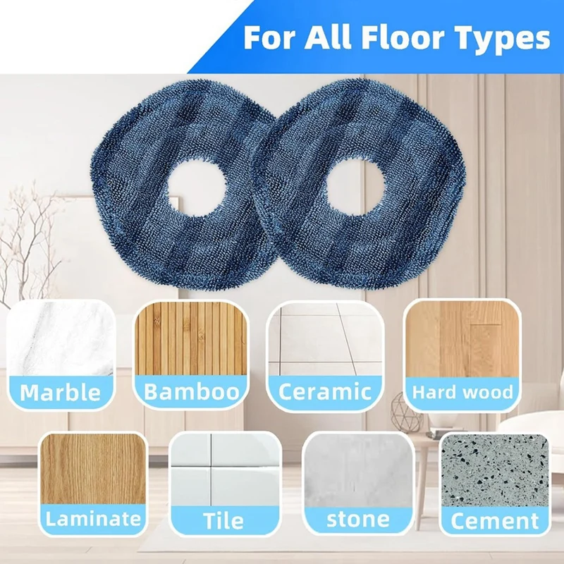 A44F-para Eufy X10 Pro Omni Robot aspirador Cepillo Lateral principal filtros Hepa paño de mopa bolsa de polvo accesorios de repuesto