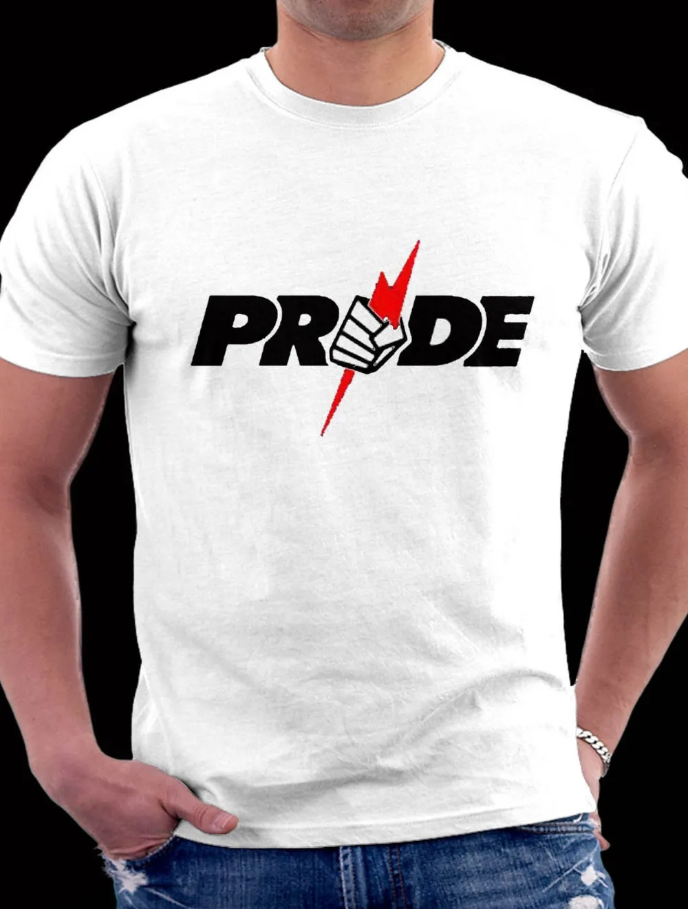 Pride Fighting logo MMA Combat Boxing Training T Shirt New 100% Cotton Short Sleeve O-Neck T-shirt Casual Mens Top