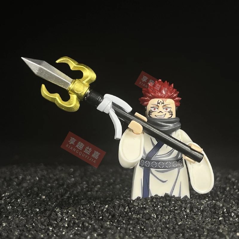 Anime Jujutsu Kaisen Satoru Gojo Building blocks bricks mini action figures assemble toys dolls kids gifts WM6149 WM6139