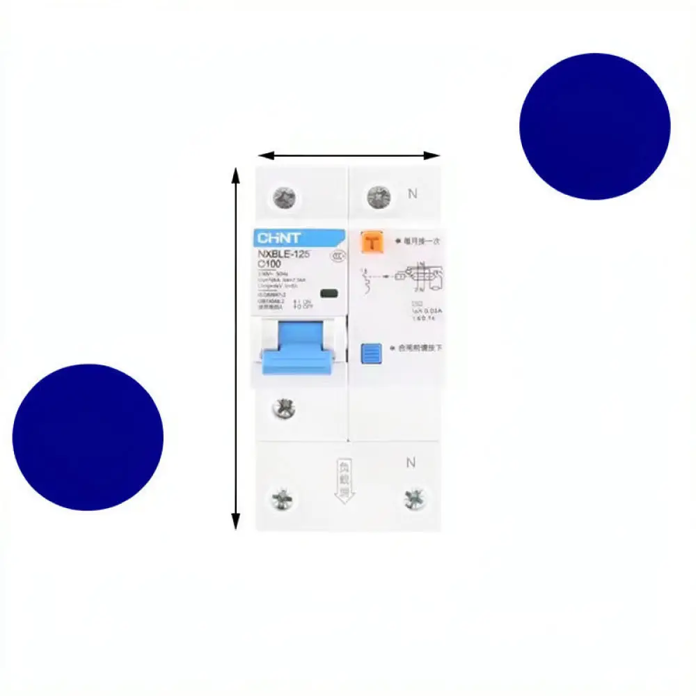 For For CHNT NXBLE Miniature Breaker Household Electricity Safety Protection Switch Overload Leakage Current Trip Device Unit