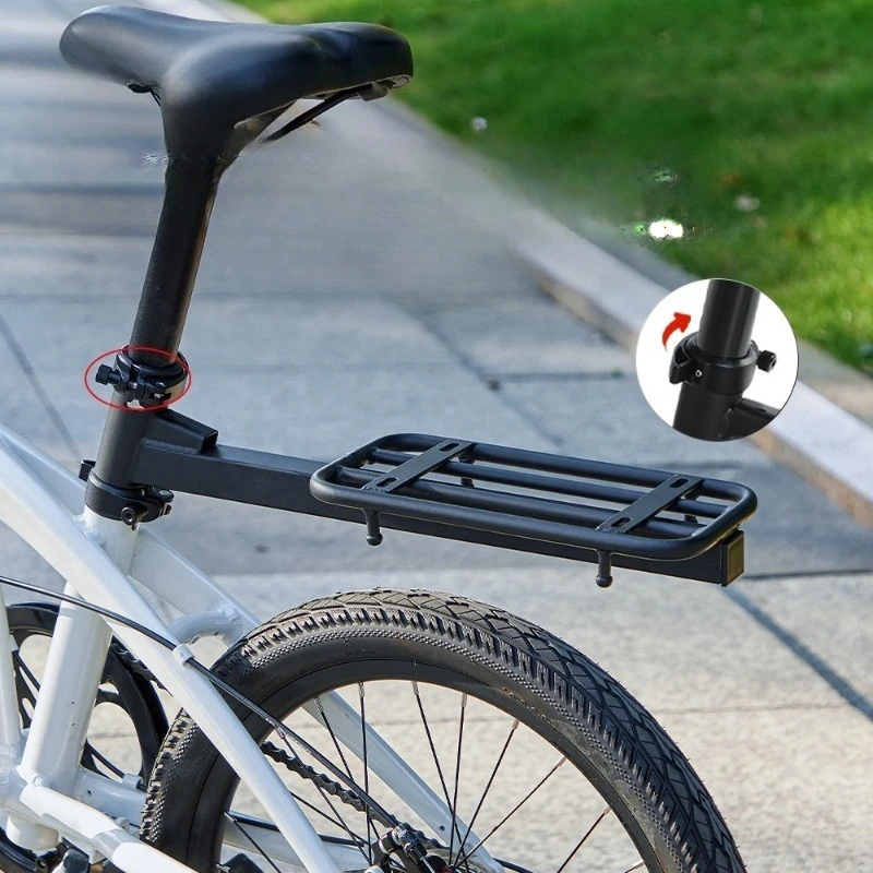Bicycle Universal Quick Release Rear Shelf Mountain Road Car Rear Seat Tail Frame Riding Equipment