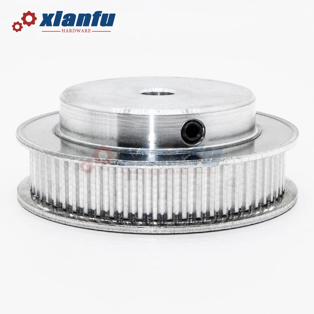 HTD3M 80 Teeth Timing Pulley 3M HTD 80T BF Bore 6/8/10/12/14/15/16/17/19/20/22/25mm Aluminum Wheel 80Teeth Belt Width 10/15mm