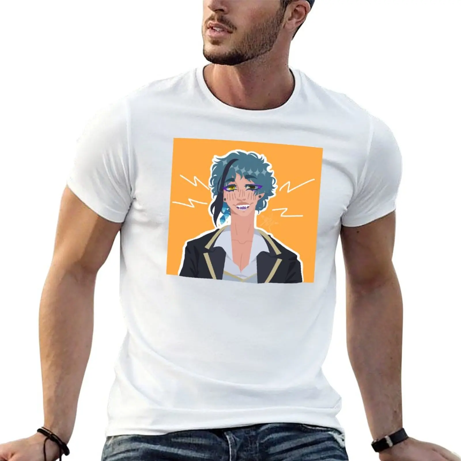 Floyd Leech T-Shirt Casual Fashion Short Sleeve Cotton T-Shirt