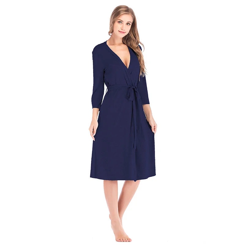 Kimono Gris para Mujer, Sexy Mini Camisón, Ropa de Dormir Cómoda, Informal, Suave, Bata Kimono, Ropa de Casa, Ropa de Noche para Boda