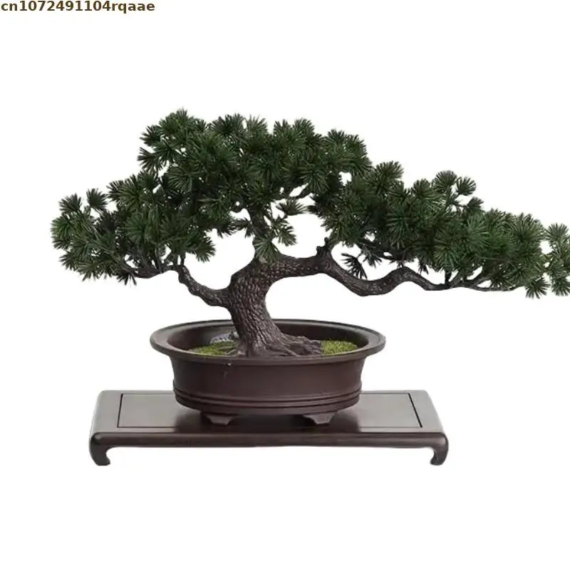 Scaffale per bonsai da tavolo in legno di alta qualità |   Supporto per piante in miniatura e set da tè Supporto per vaso da fiori con piedistallo per casa/ufficio