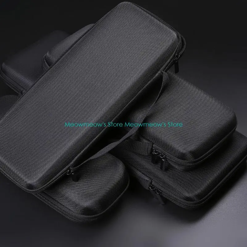 W91A Shock Resistant Mechanical Keyboard Storage Bag Oxford Cloth Organiser Case Hard Shell Protective Carrying Handbag