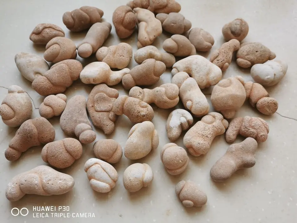 1000g Natural Fairy Stone Natural Concretion Quebec Canada