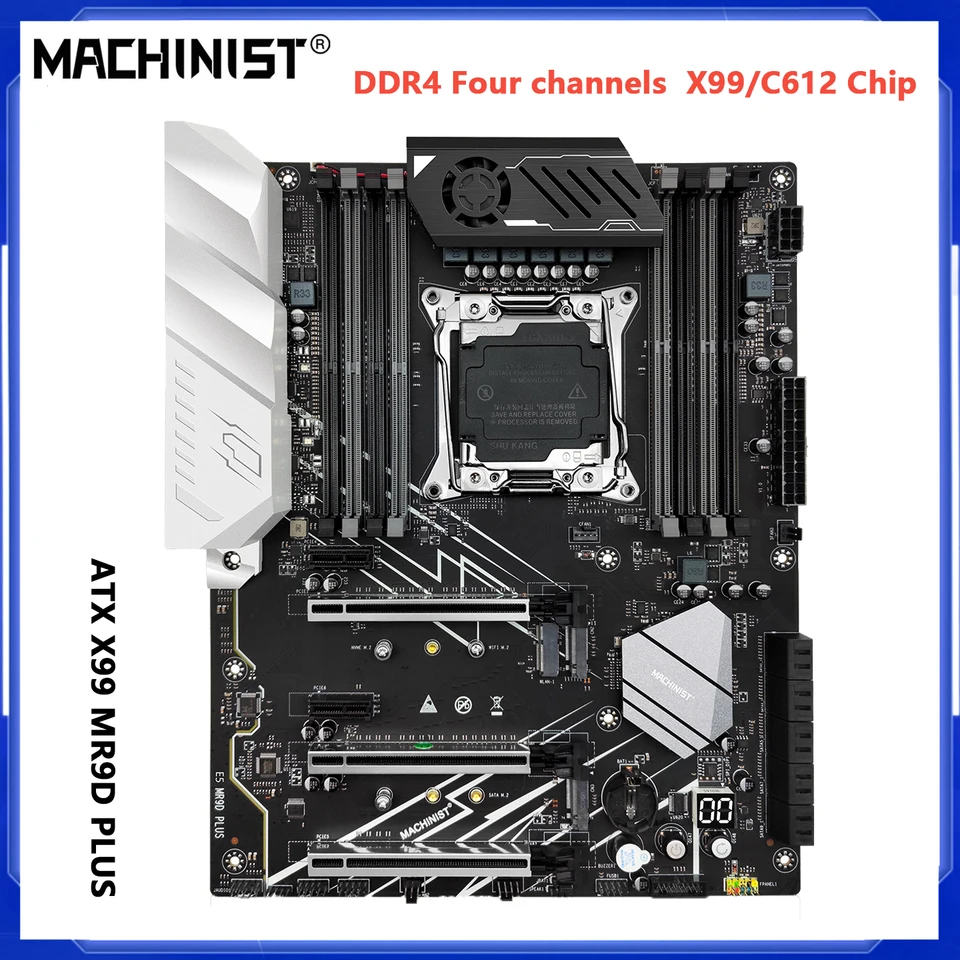 MACHINIST MR9D PLUS X99 マザーボードは DDR4 4 チャンネルメモリと