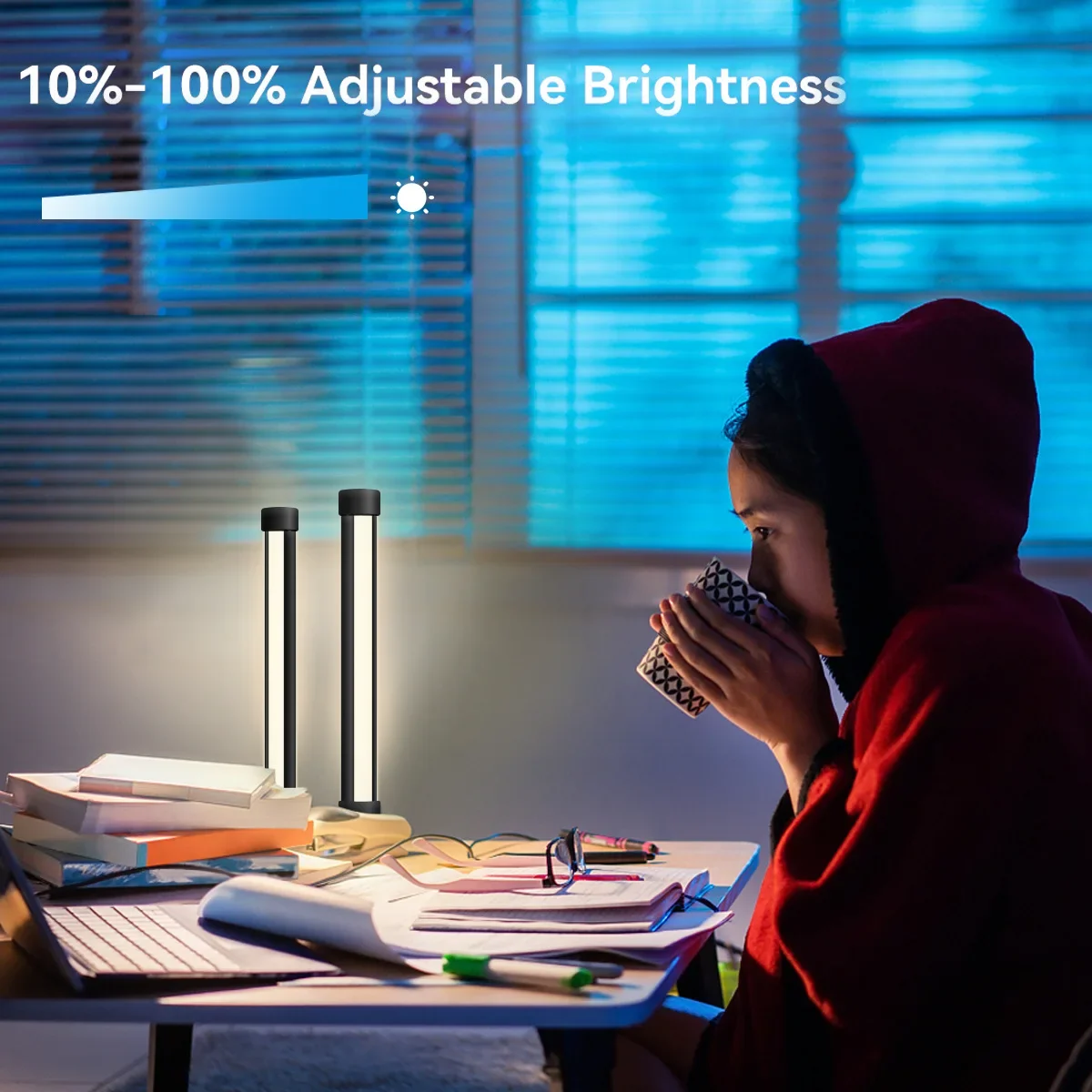 Creative LED Bluetooth Ambient Light Desktop Decoration Ambient Light Music Pickup Graffiti WIFI Colorful Floor Light