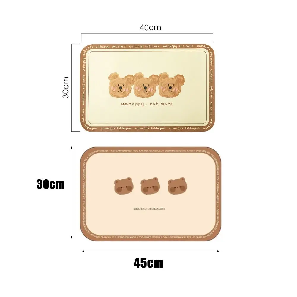 Cute Bear Dining Mat 6