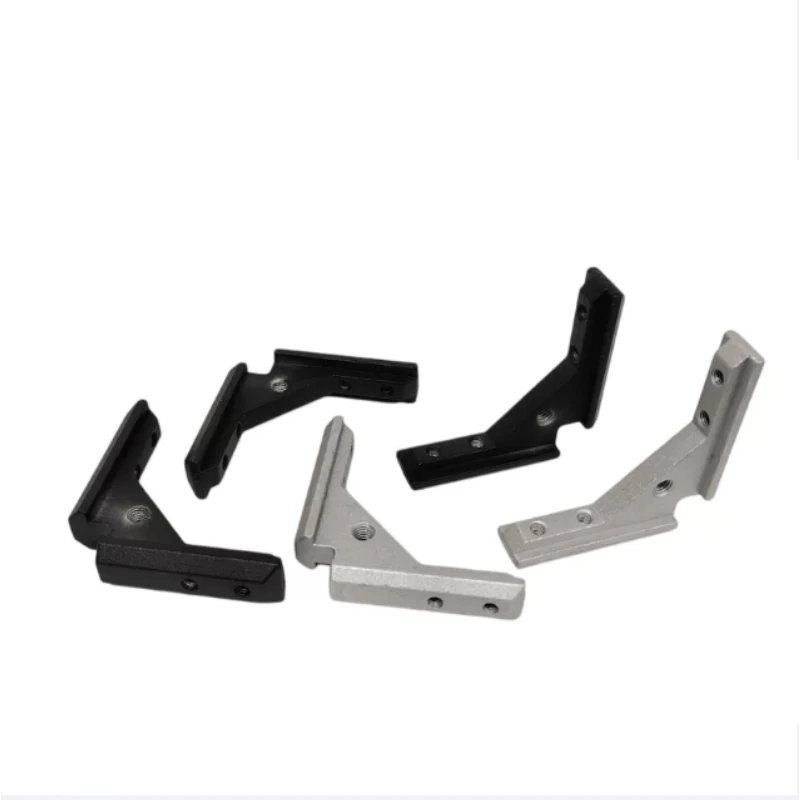 Suitable for 2020 3030 4040 Profile Door Frame Side Panel Corner Groove Connector, Panel Mount Panel  Fixture