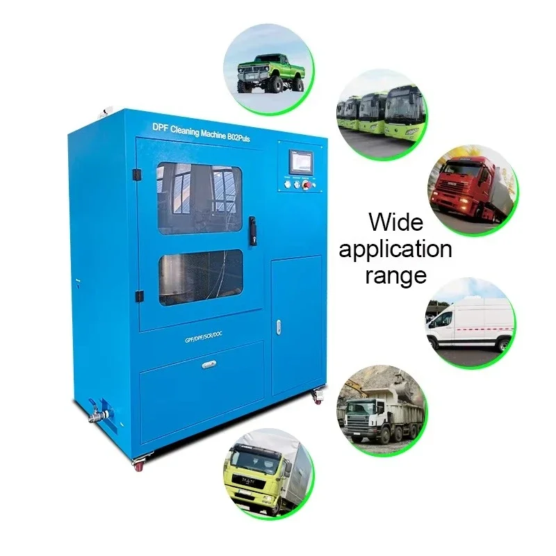 Customized Professional Dpf Remover High Pressure Washer DPF Doc SCR Catalyst Exhaust System Cleaning Machine
