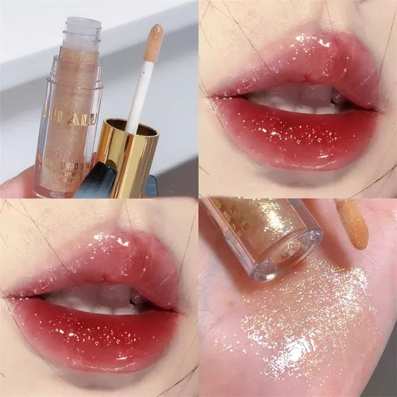 1PC Diamond Shimmer Glitter Lip Gloss Waterproof  Sparkling Glitter Liquid Lipstick Diamond Pearl Lip Gloss Sexy Lip Make Up