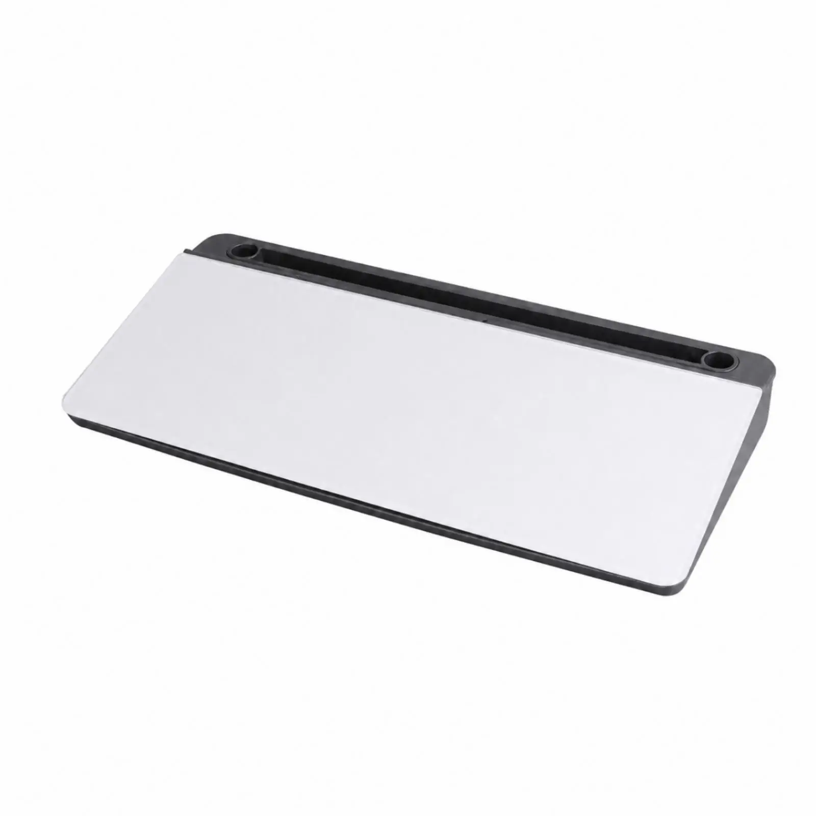 Reinforced Glass Whiteboard with Storage | Compact Low-Profile Design, Desktop