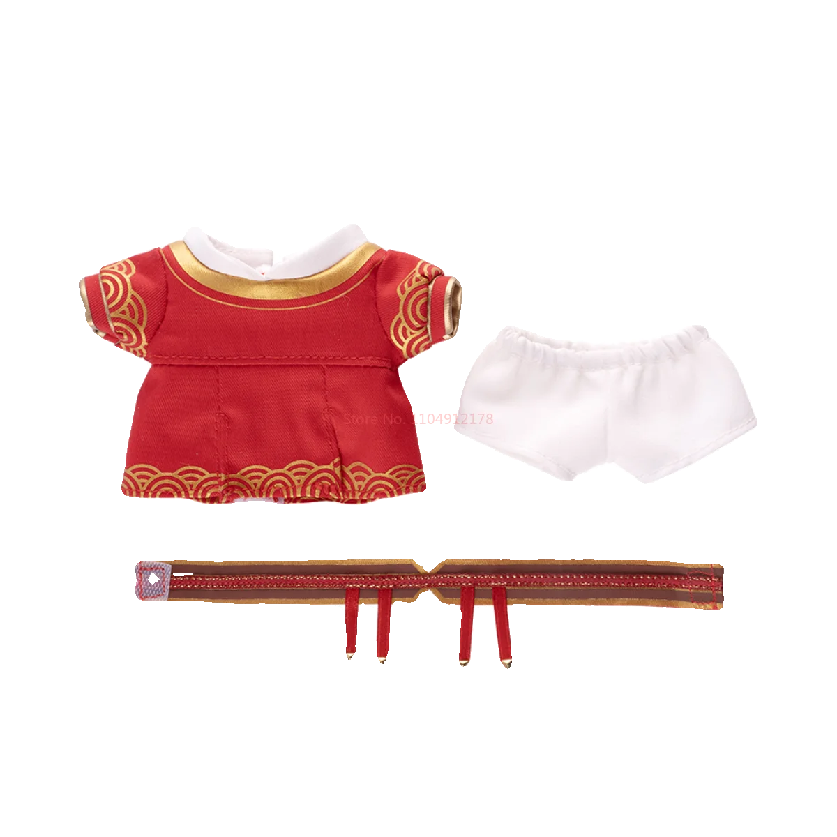 10 سنتيمتر ملابس دمى مو داو زو شي الطرفية أنيمي وي Wuxian Lan Wangji الشكل دمية ركوب الرماية دعوى الديكور الملابس Gif