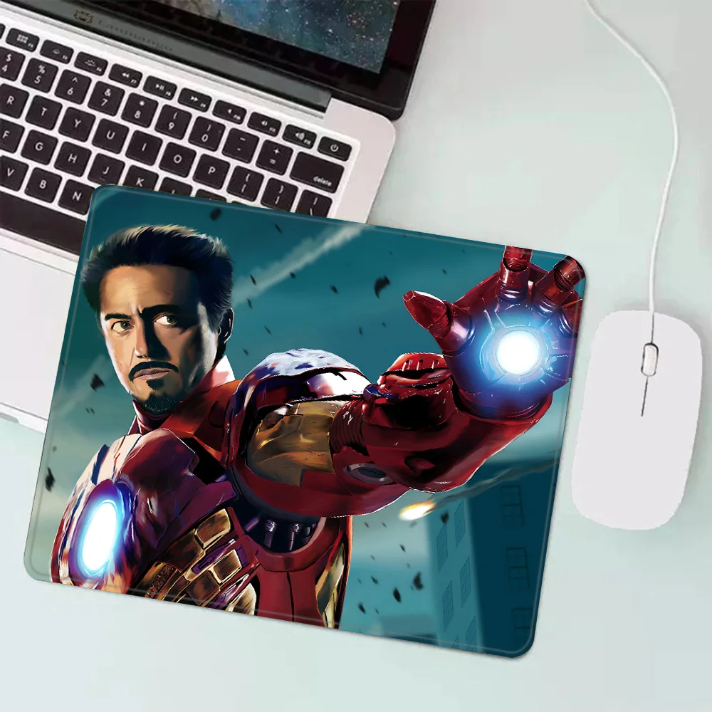 Cool Superhero I-Iron Mans Gaming Mouse Pad XS Small Mousepad For PC Gamer Desktop Decoration Office Mouse Mat Deskmat Rug