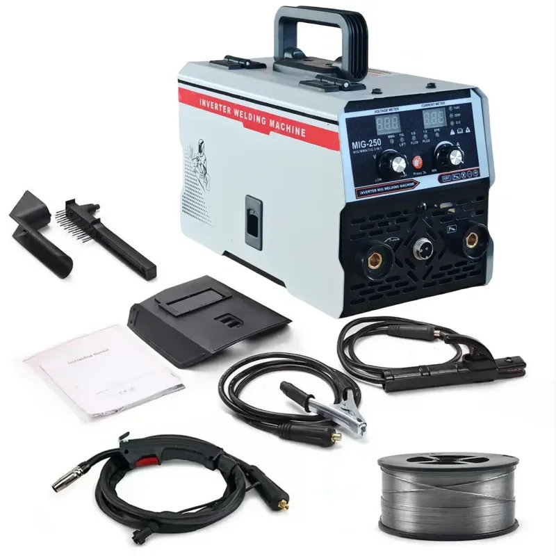 

Factory Customized MIG 250amp Smart Digital Control Gasless Flux Core Wire Mig Welder Welding Machines